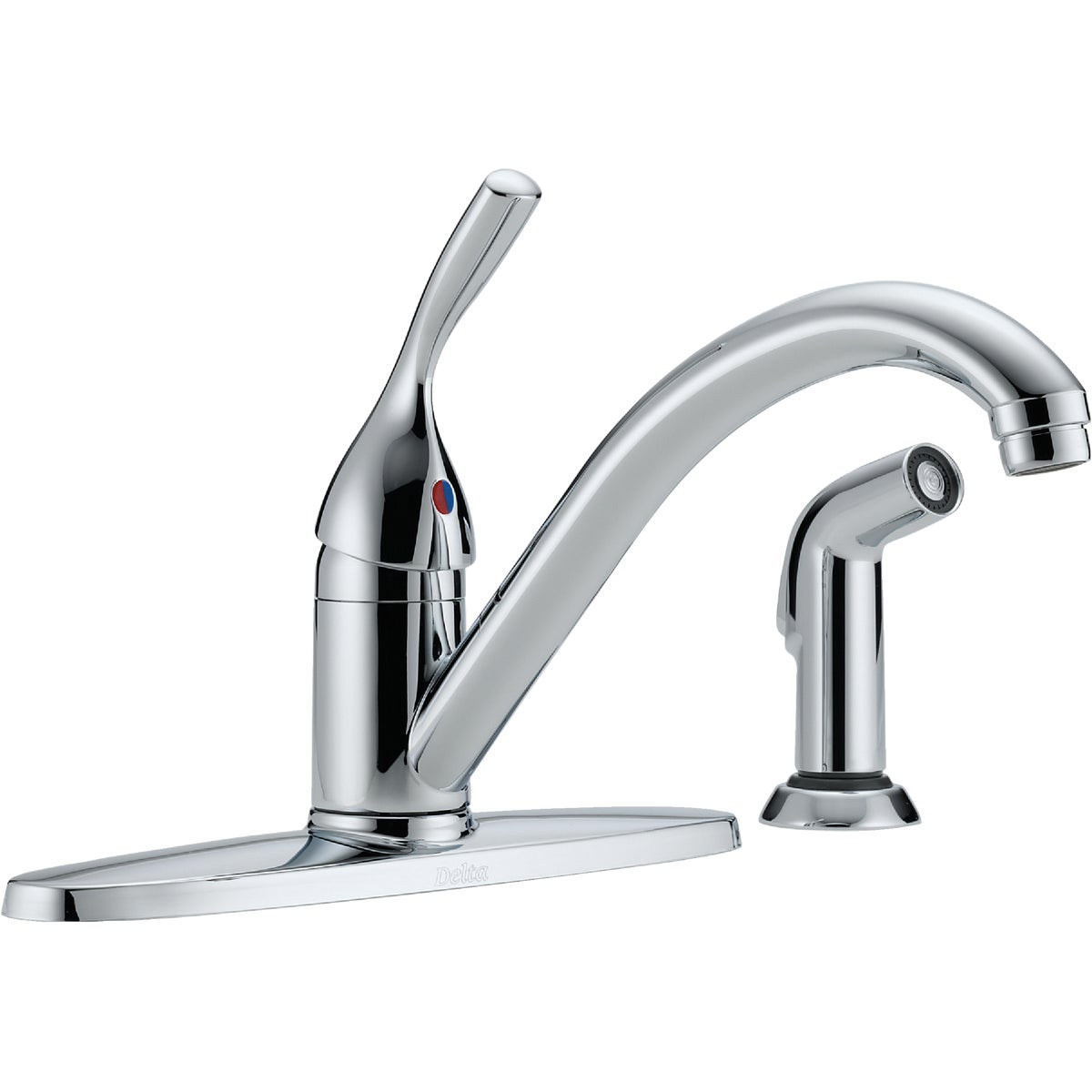 1H CH KIT FAUCET W/SPRY - 400-DST by Delta Faucet Co