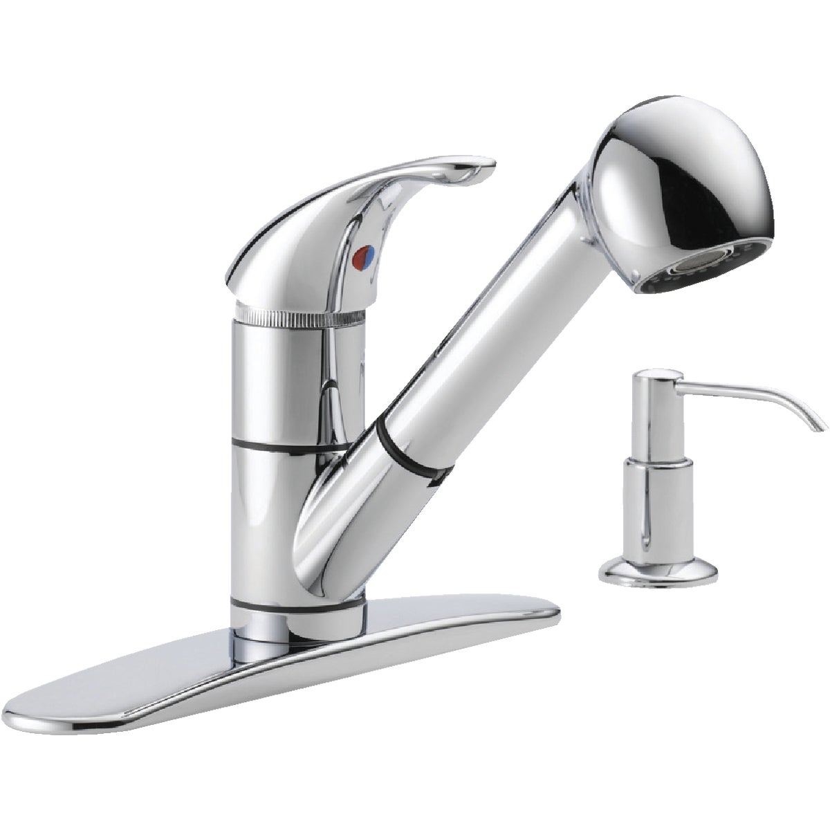CHROME PULLOUT FAUCET - P18550LF by Delta Faucet Co