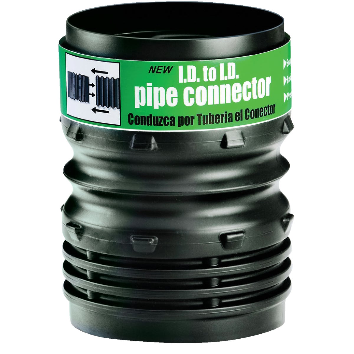 ID CORRUGATED CONNECTOR - 53302 by Cleveland Tubing Inc