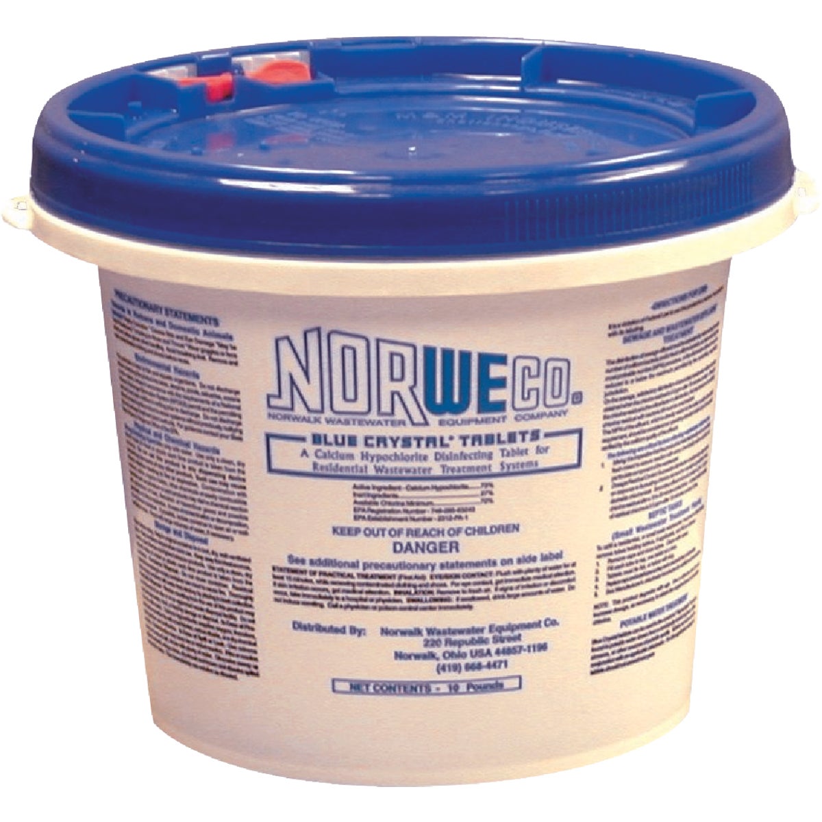 10# BLUE CRYSTAL TABLETS - FSB50009 by Norweco Inc