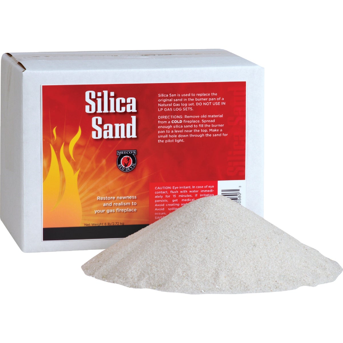 6LB PAIL SILICA SAND - 580 by Meeco Mfg