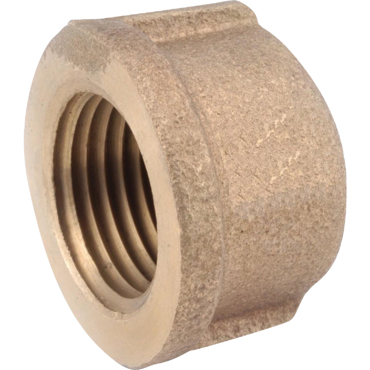 3/4" BRASS CAP - 738108-12 by Anderson Metals Corp