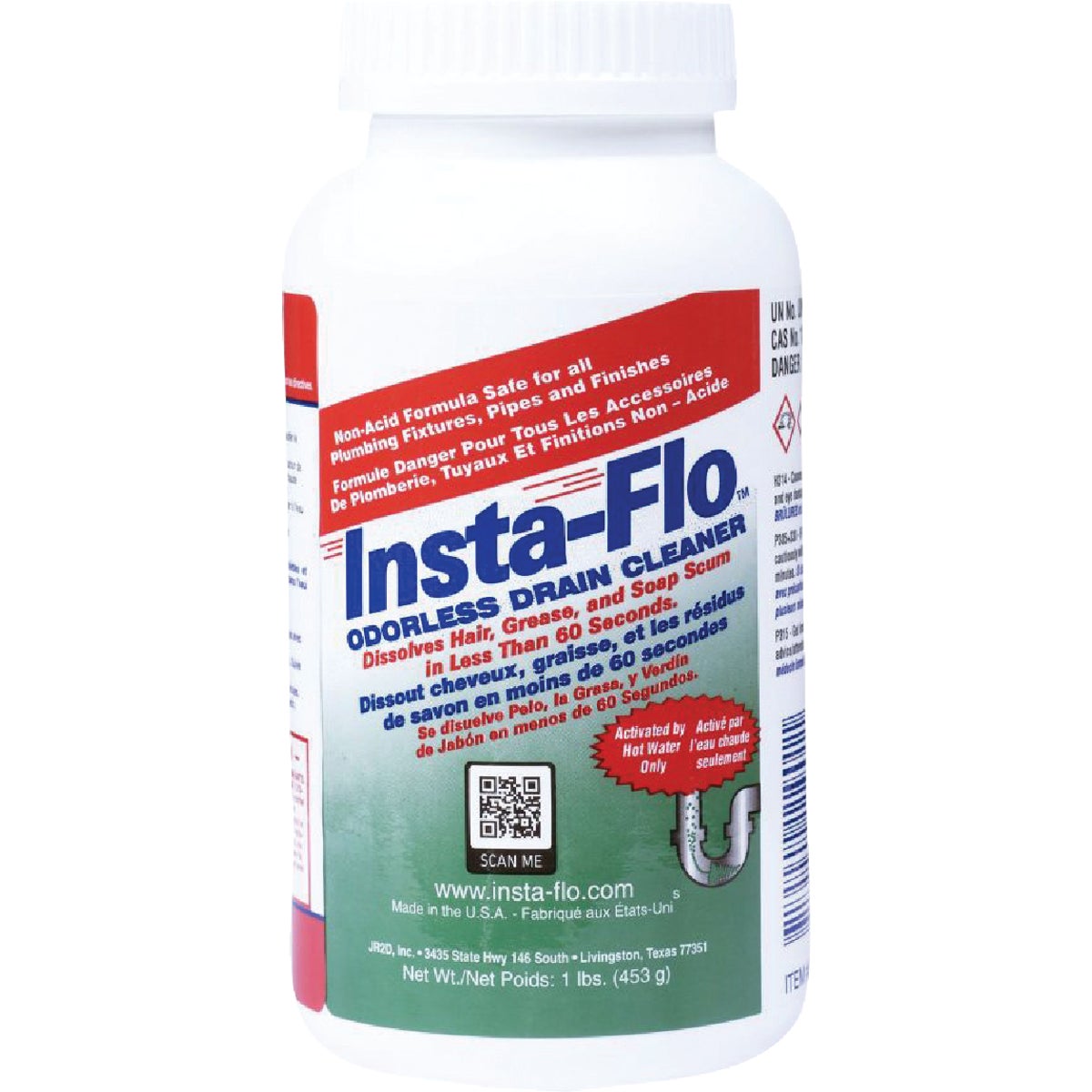 1LB DRAIN CLEANER - IS-100 by Thrift Marketing Inc
