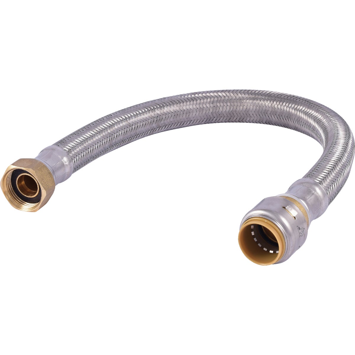 18"SB WTR HTR CONNECTOR - U3088FLEX18LF by Cash Acme