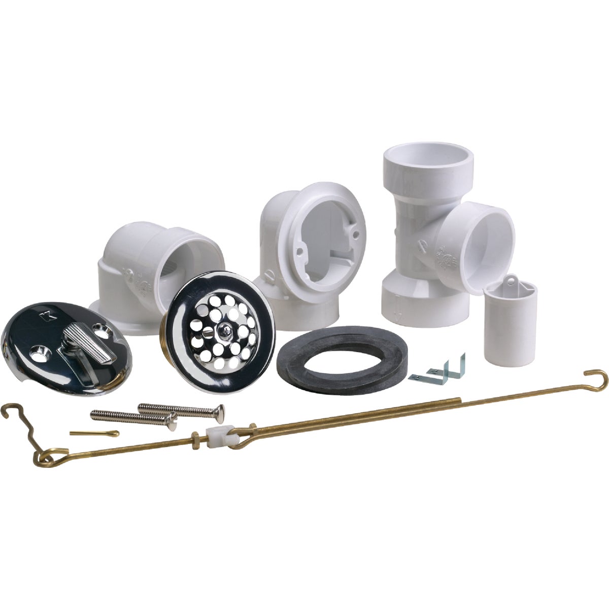 SCH40 CHR TRIPLEVER KIT - 641PVC by Plumb Pak/keeney Mfg