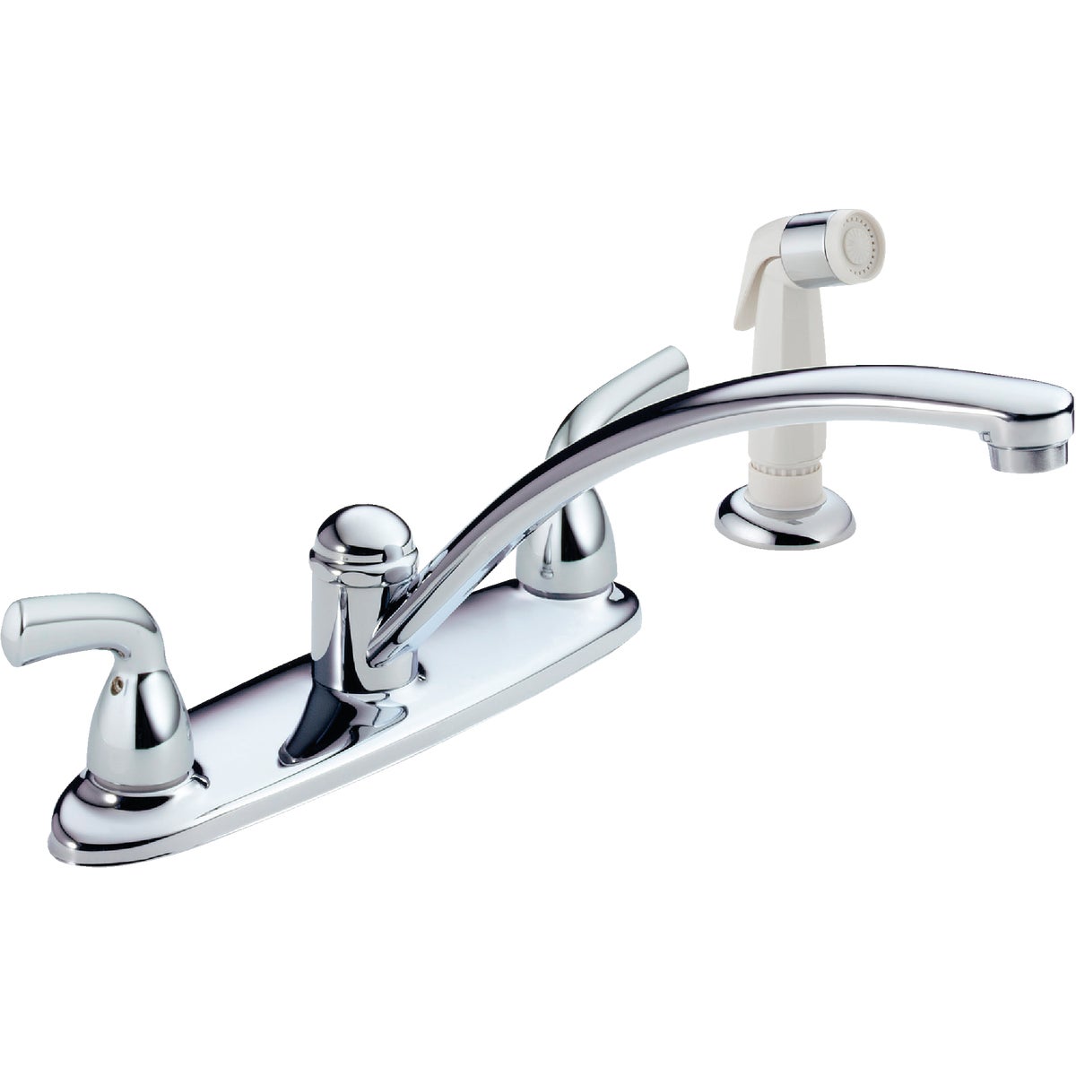 2H CHR KIT FAUCET W/SPRY - B2410LF by Delta Faucet Co