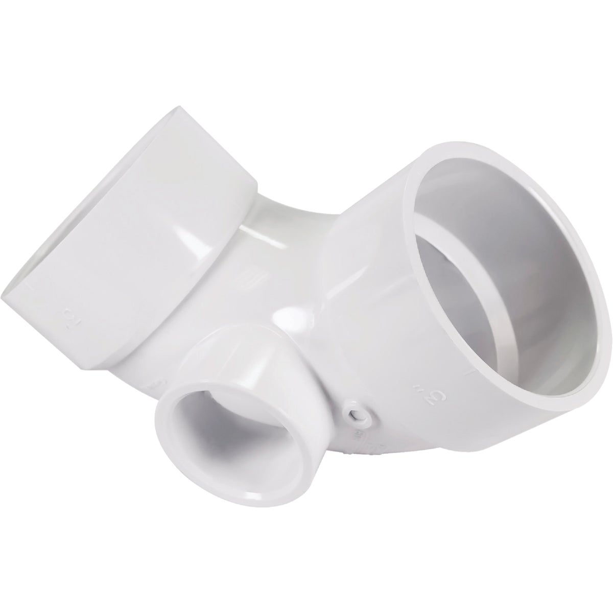3X2/1-1/2 ELBOW W/SIDE - 73131 by Genova Inc  Pvc Dwv