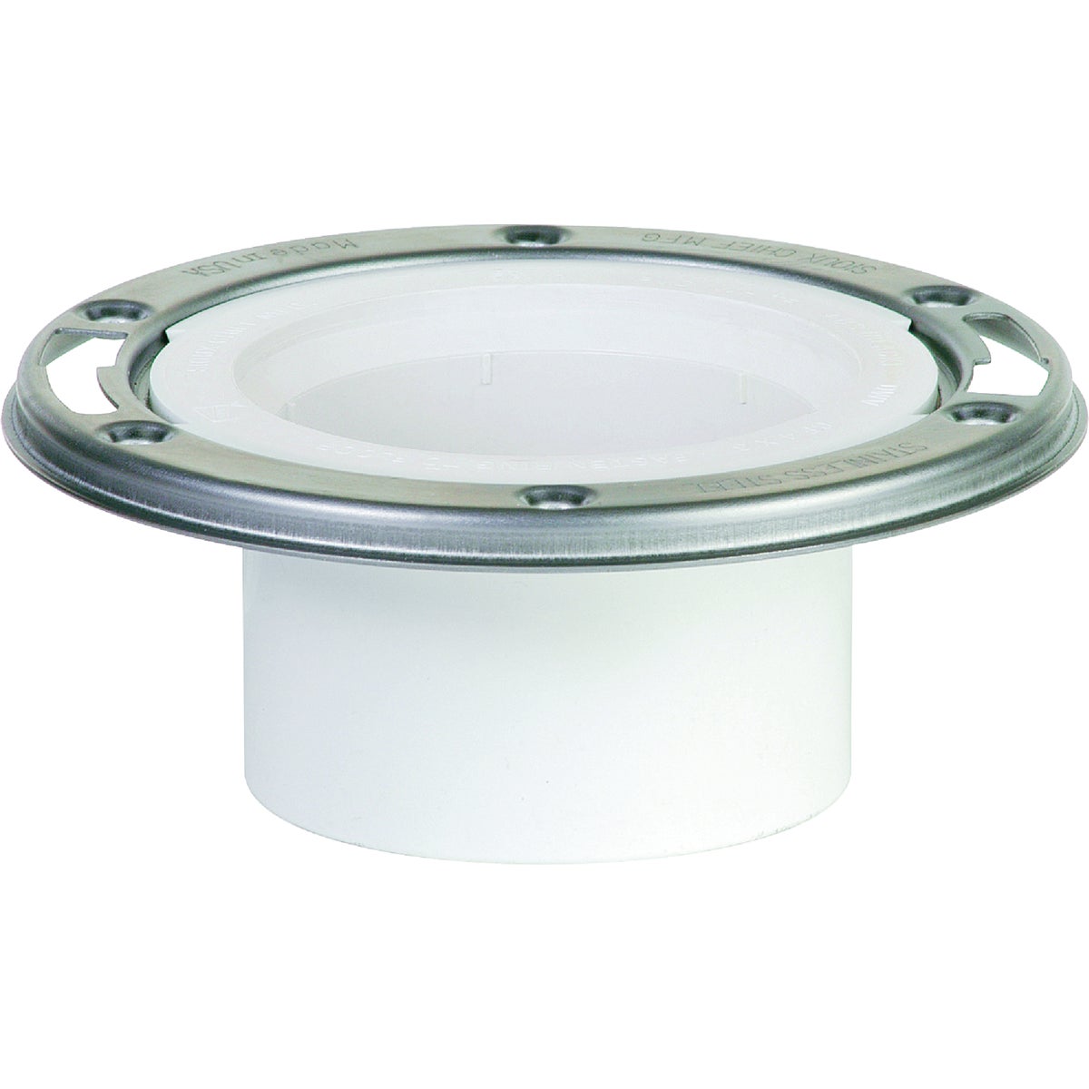 4"HUB SS PVC CLST FLANGE - 886-4PM by Sioux Chief Mfg