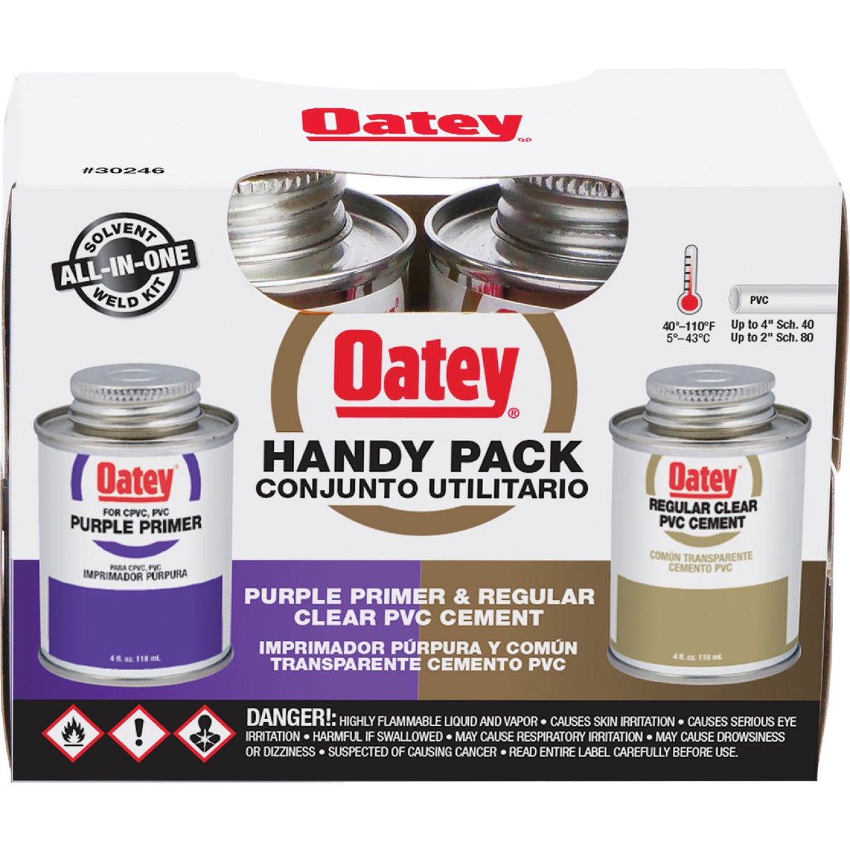 SOLVENT CEMENT KIT - 30246 by Oatey Scs