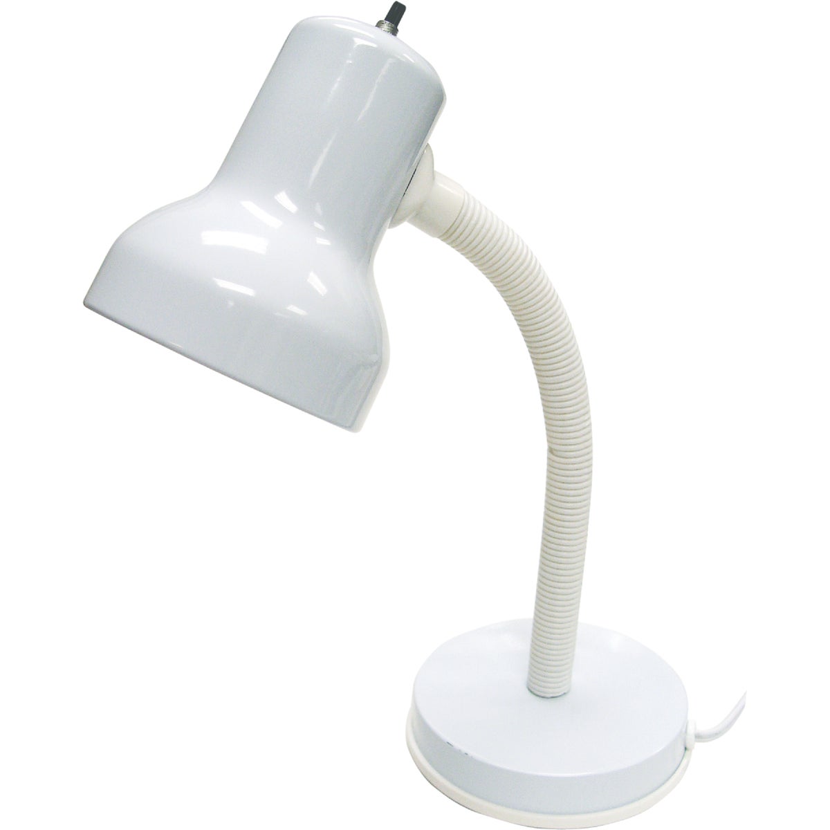 WHT CFL 13W DESK LAMP - LSF-211WHT by Lite Source