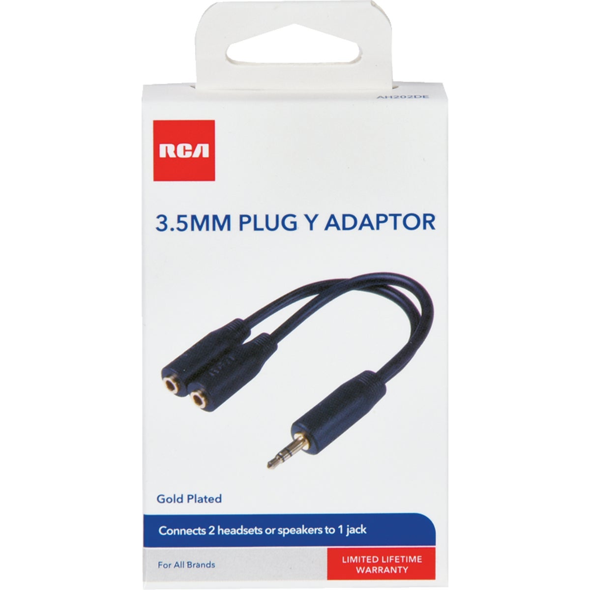 STEREO Y ADAPTER - AH202R by Audiovox Accessories
