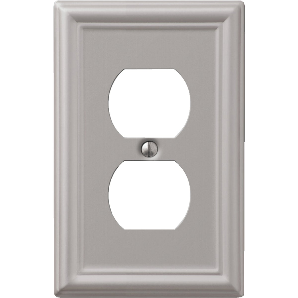 BN DUP OUTLET WALLPLATE - 9LBN108 by Jackson Deerfield Mf