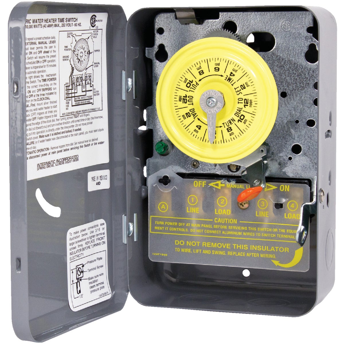 40A DPST TIMER BOX - WH40 by Intermatic Inc