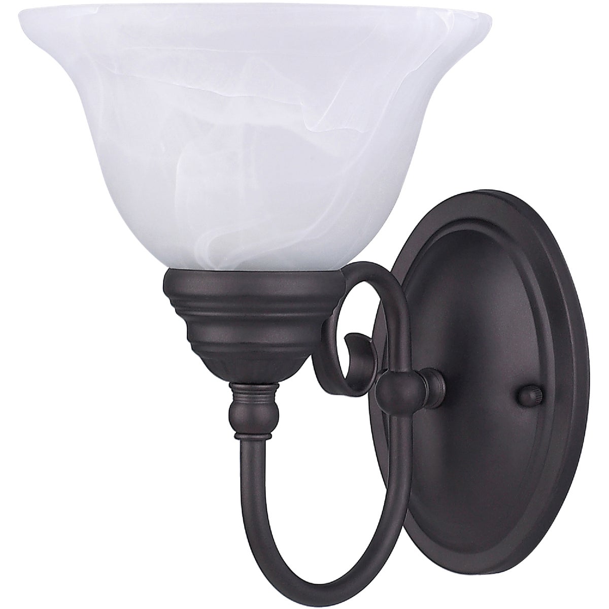 1BULB ORB WALL FIXTURE - IWF20A01ORB by Canarm Gs