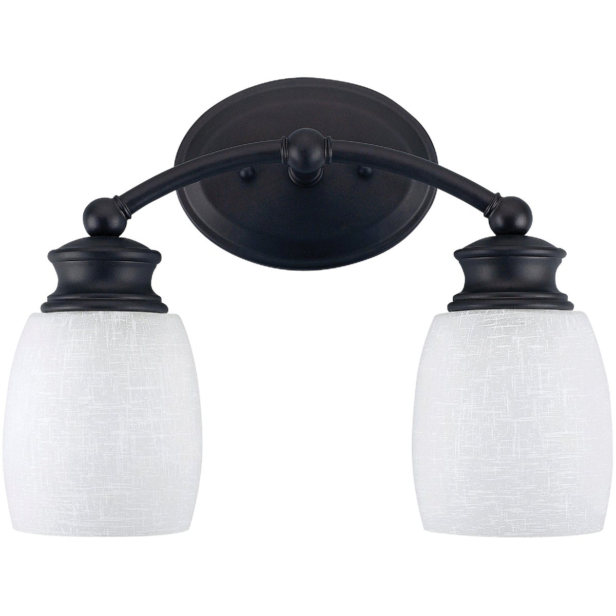 2BULB ORB WALL FIXTURE - IVL257A02ORB by Canarm Gs