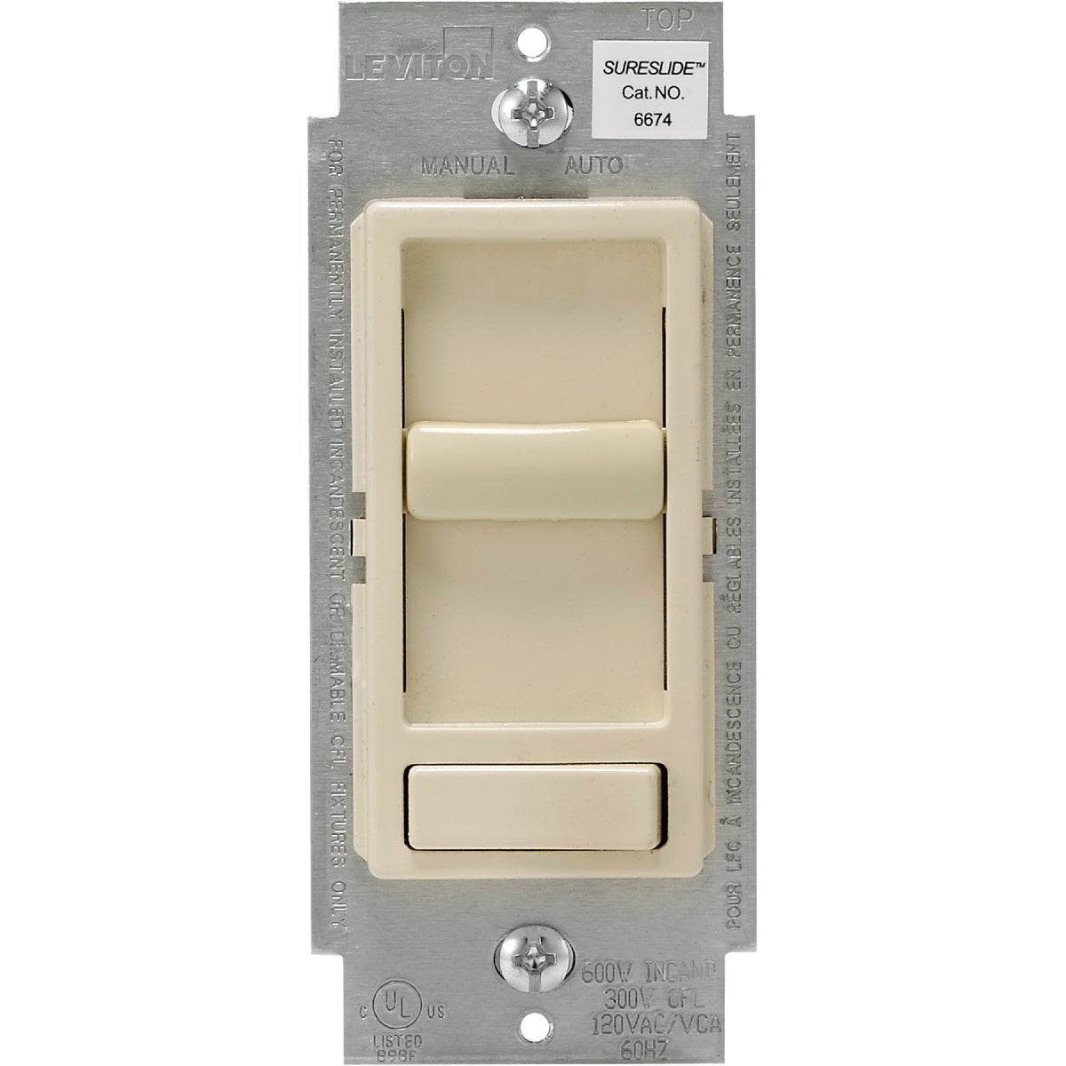 LT ALM SP/3W UNIV DIMMER - R58-06674-P0T by Leviton Mfg Co