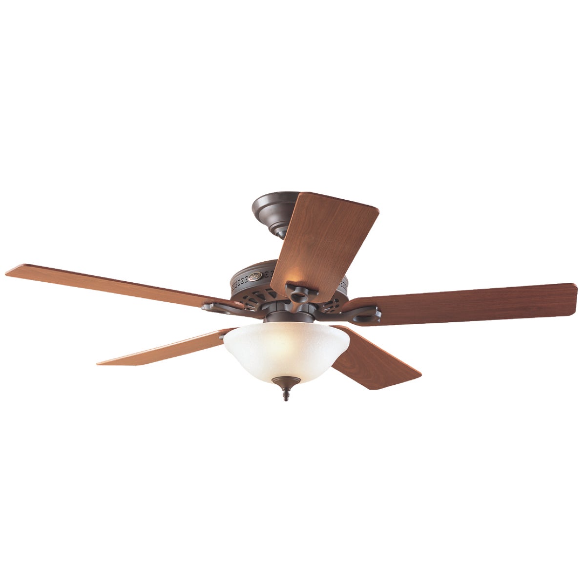 52" BRZ CEIL FAN W/LIGHT - 22459 by Hunter Fan Co