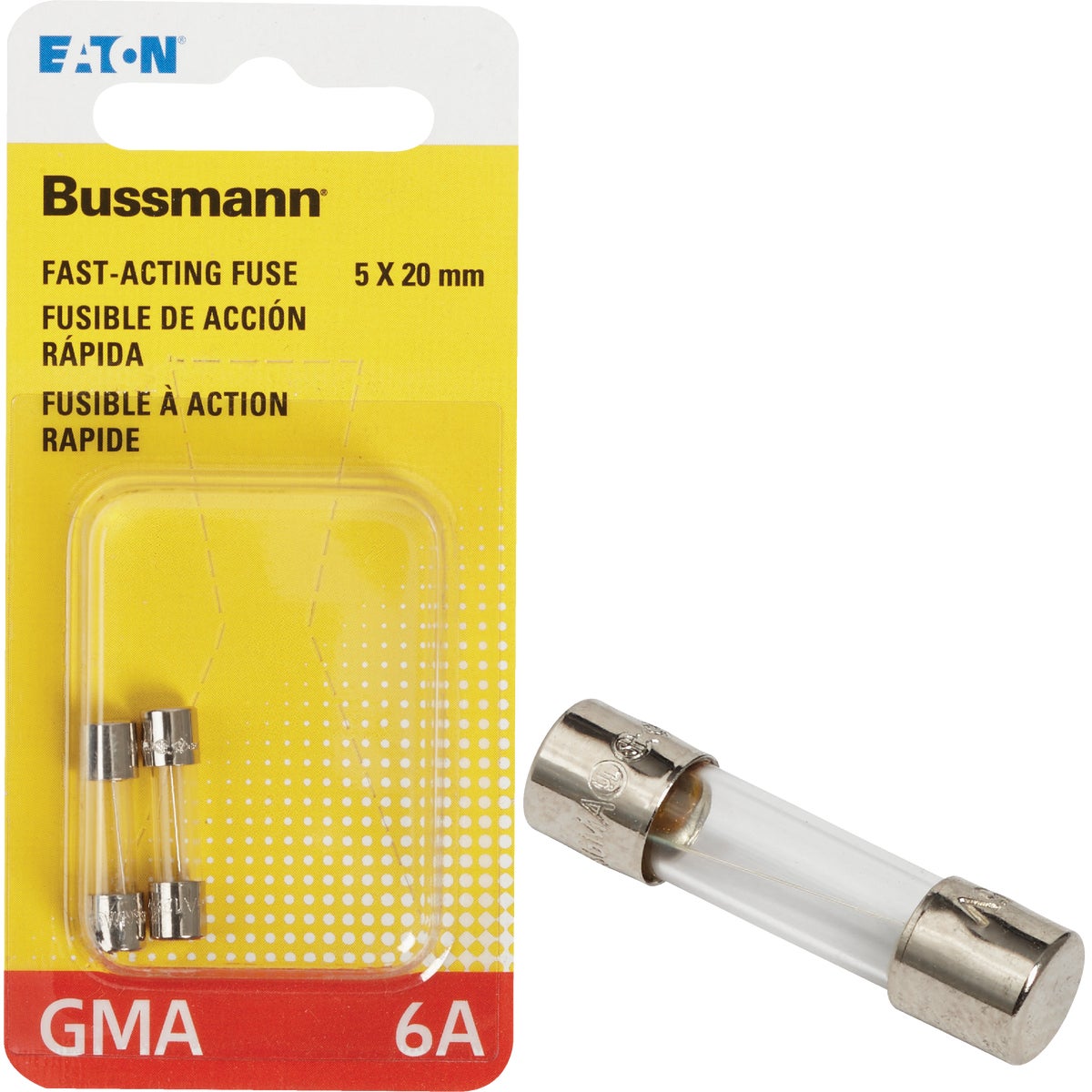 6A FAST ACTING FUSE - BP/GMA-6A by Bussmann Cooper