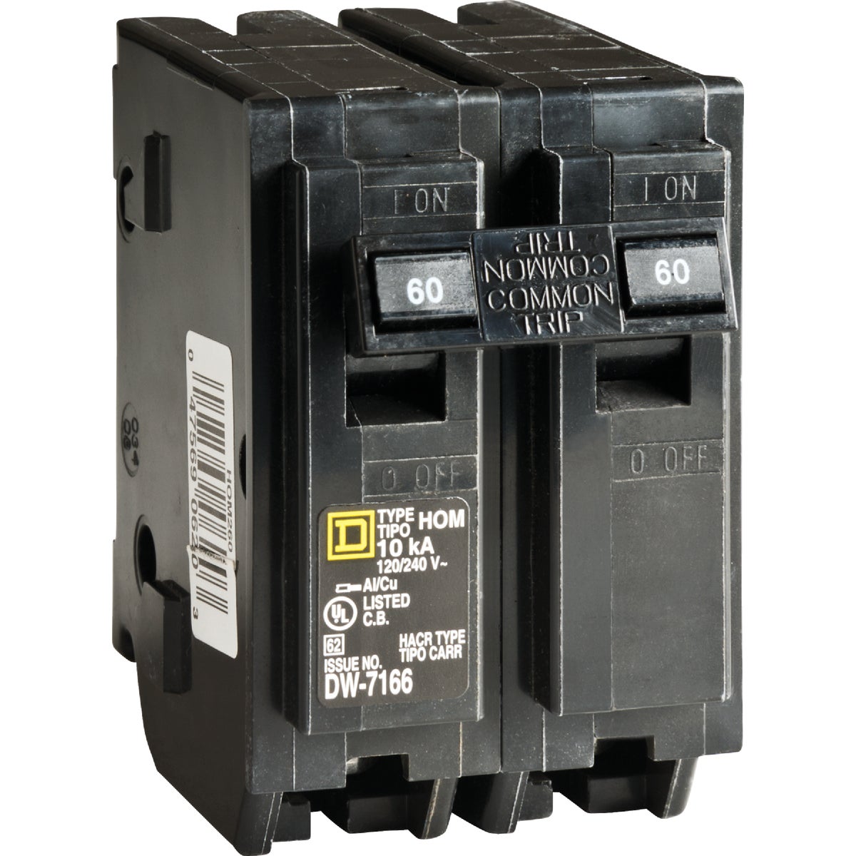 60A 2POLE BREAKER - HOM260C by Square D Co