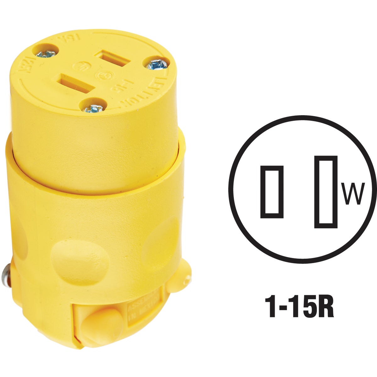 Yellow Cord Connector