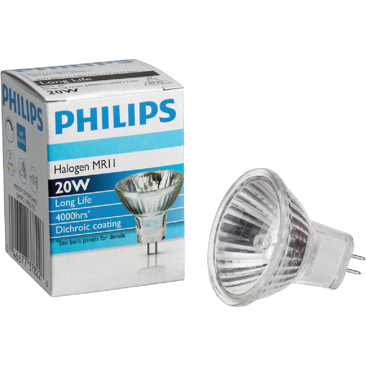MR11 HALOGEN BULB - 25197 FAM6Q20MR11/NF/CD by G E Lighting