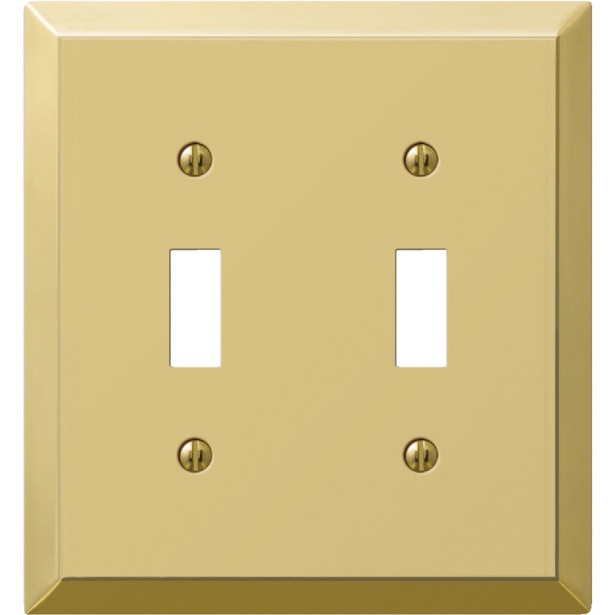 BRS 2-TOGGLE WALL PLATE - 9BS102 by Jackson Deerfield Mf