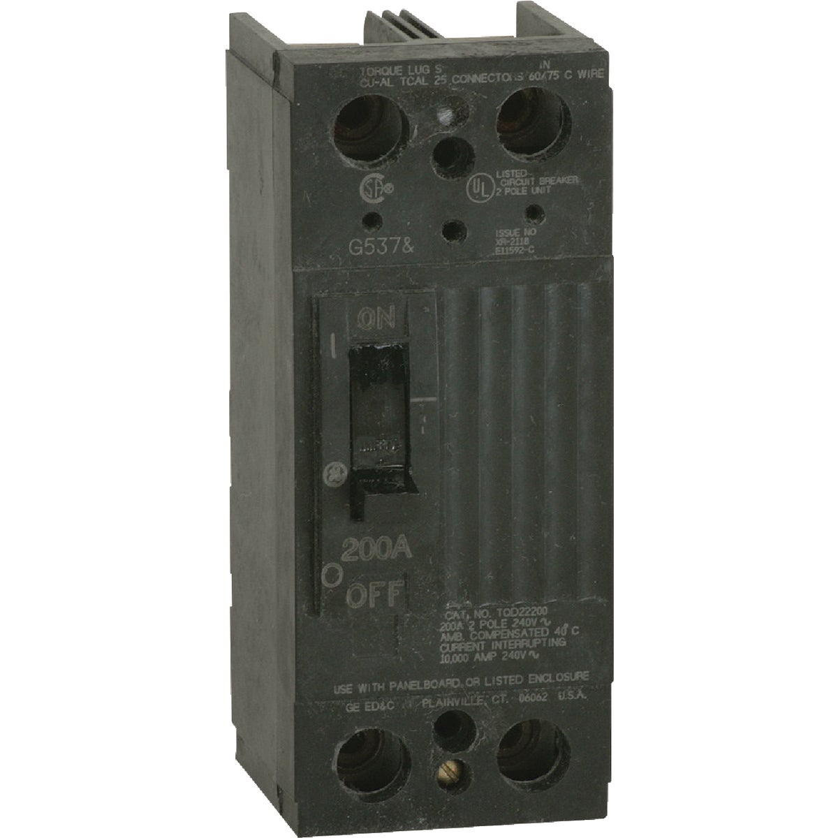 200A MAIN BREAKER - TQD22200WL by G E Industrial