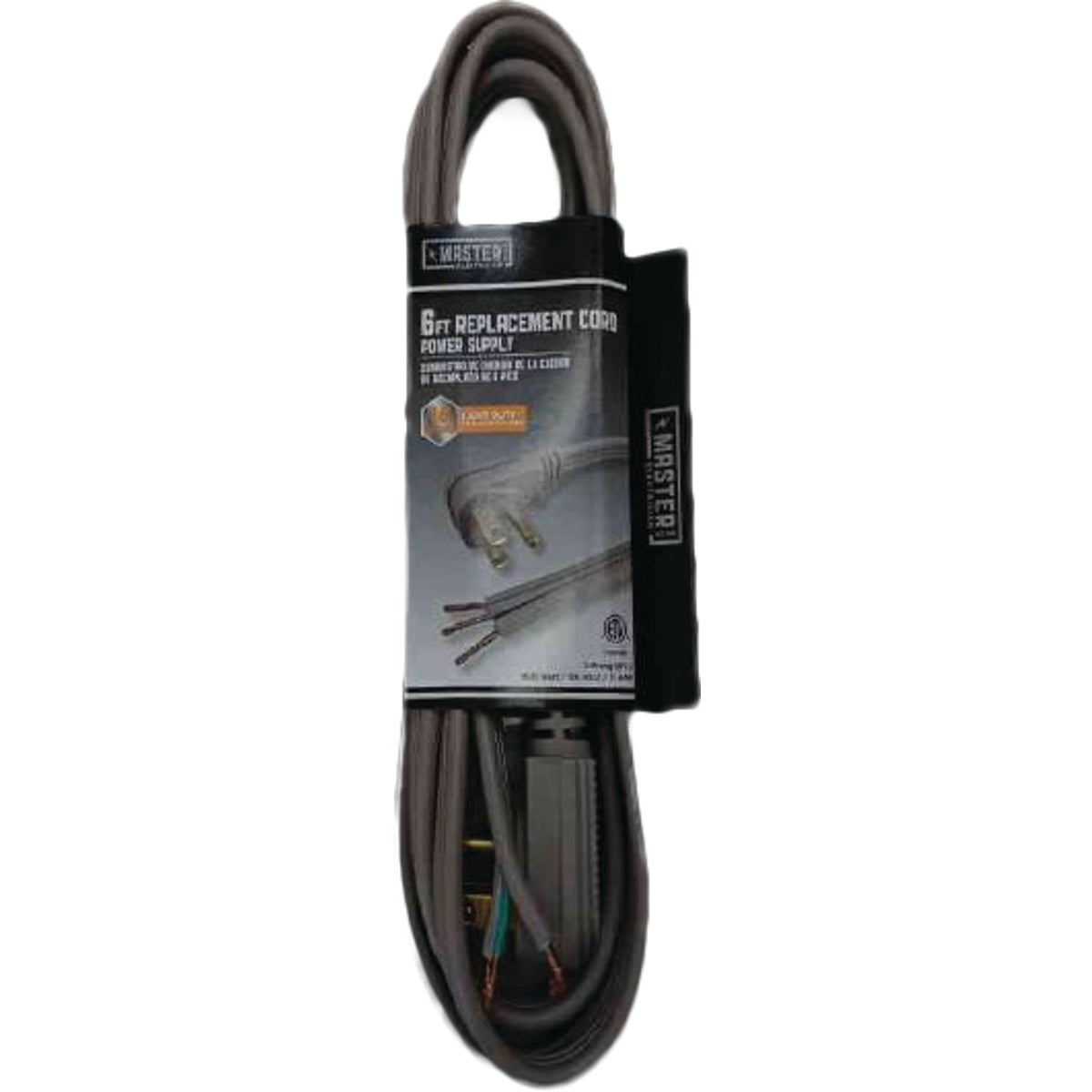 6' 16/3 GRAY APPLNC CORD - 3573 by Coleman Cable Import