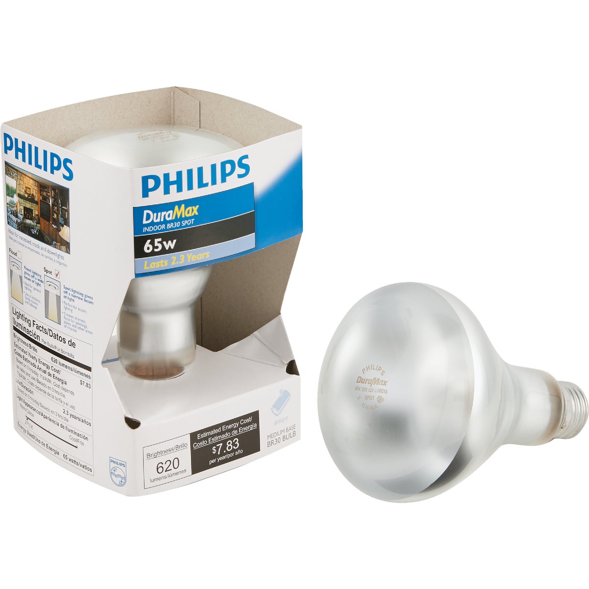 65W REFLECTOR BULB - 20332 65R/SP/MI by G E Lighting