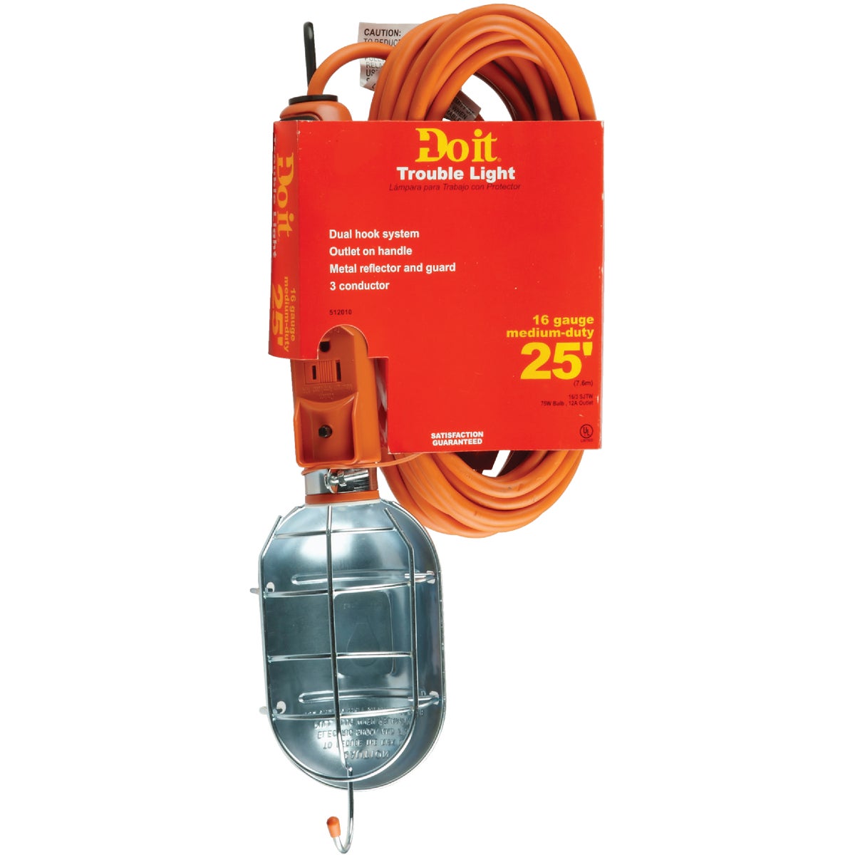 25' 16/3 WORKLIGHT - 550691 by Coleman Cable Hwg