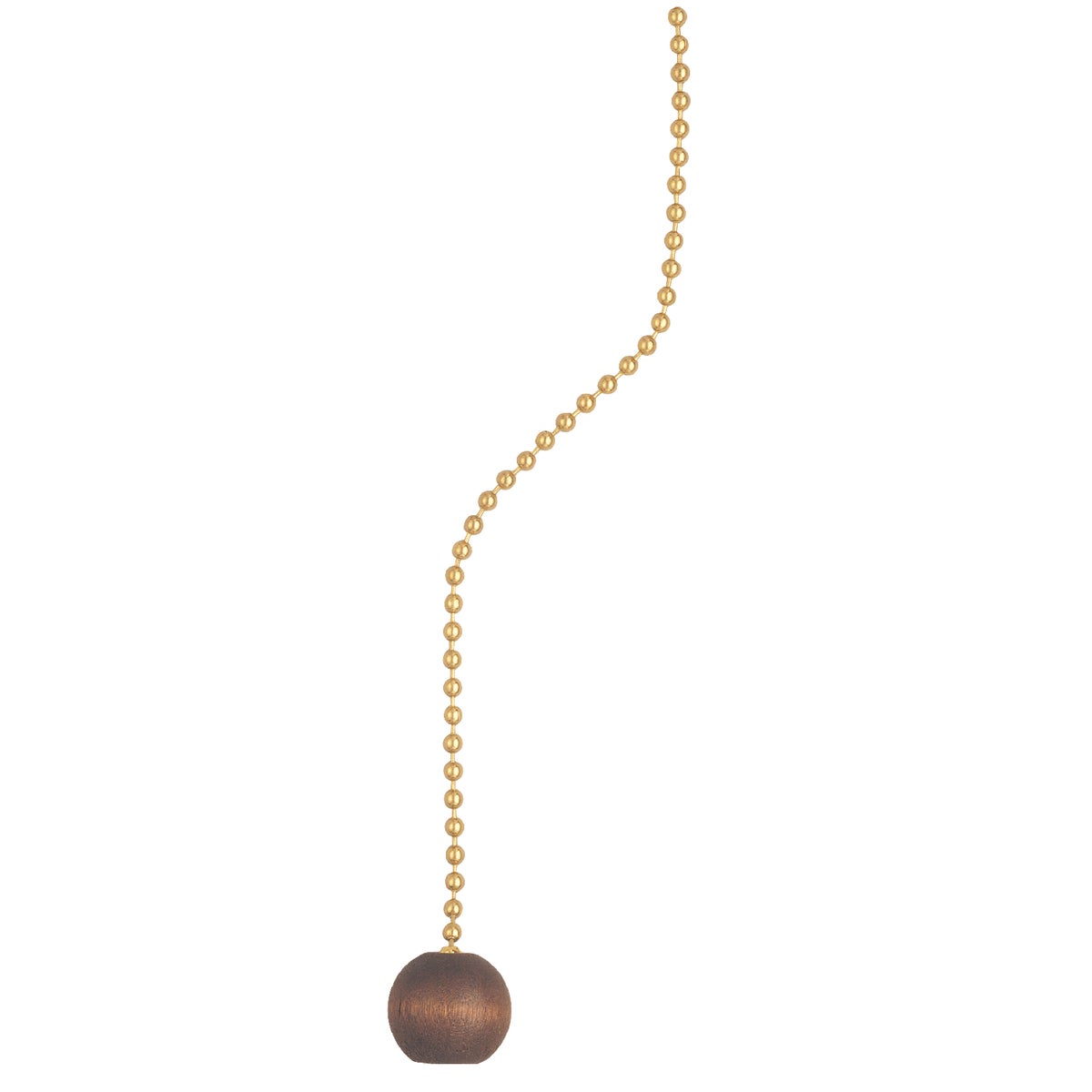 36" WOOD-BALL PULL CHAIN - 70661 by Westinghouse Lightng
