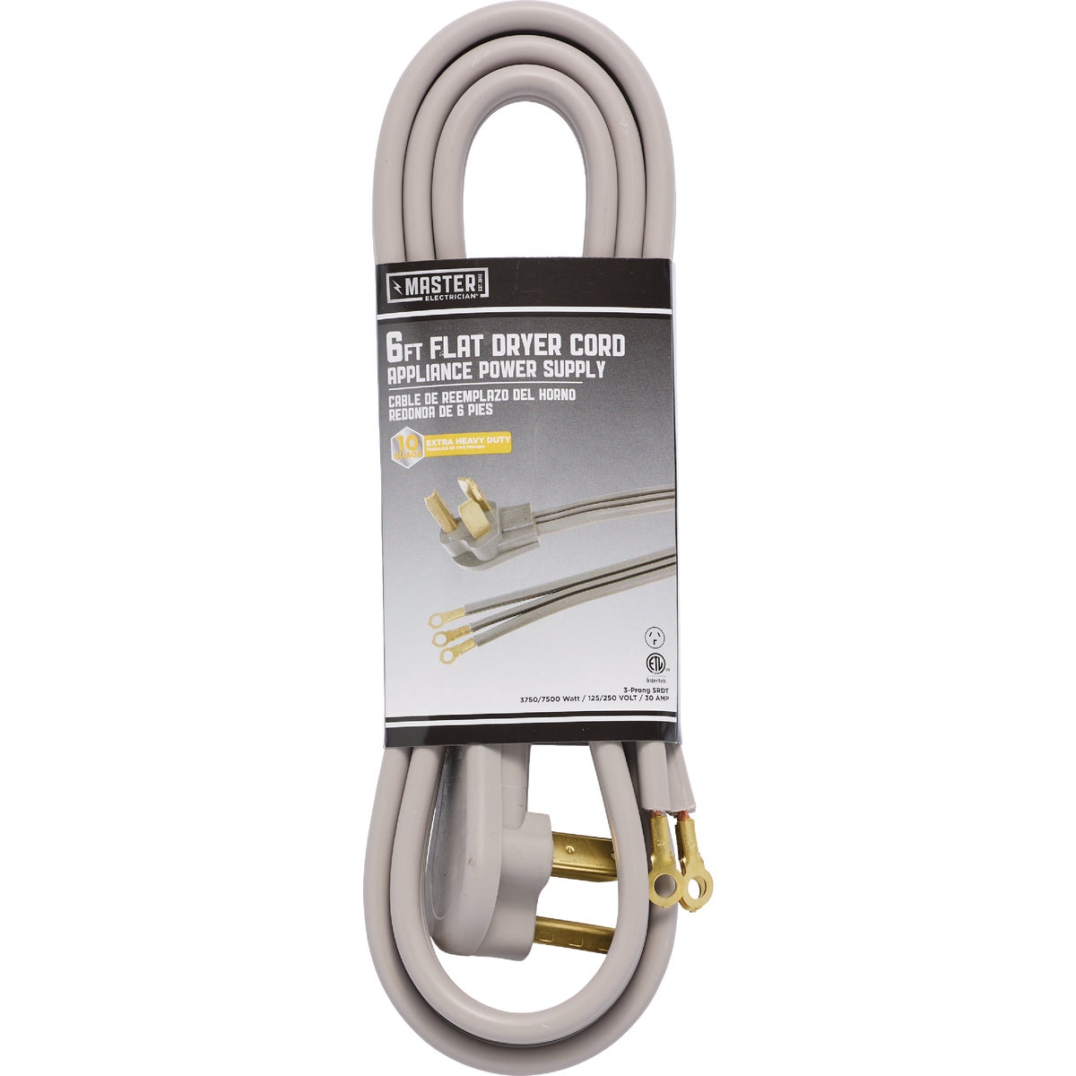 6' 10/3 DRYER CORD - 550976 by Coleman Cable Hwg