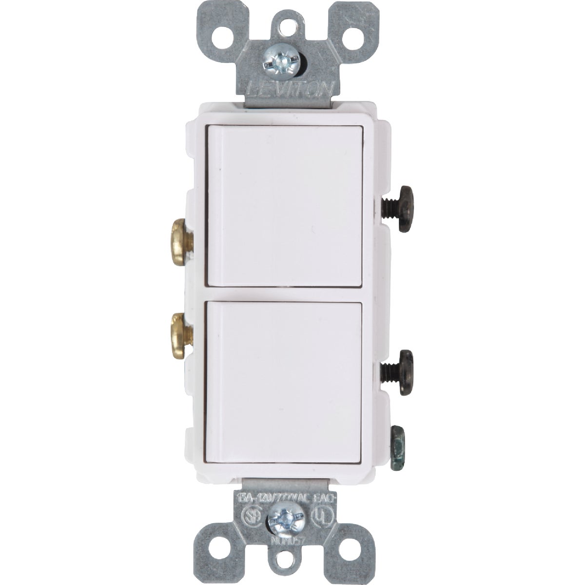WHT DUPLEX SWITCH - R62-5634-WS by Leviton Mfg Co