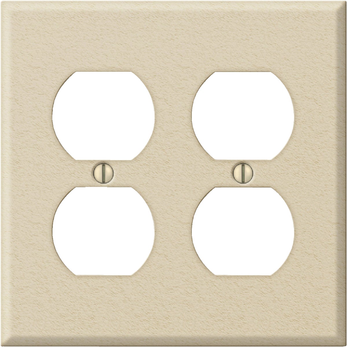 IV DBL OUTLET WALL PLATE - 8IK118 by Jackson Deerfield Mf