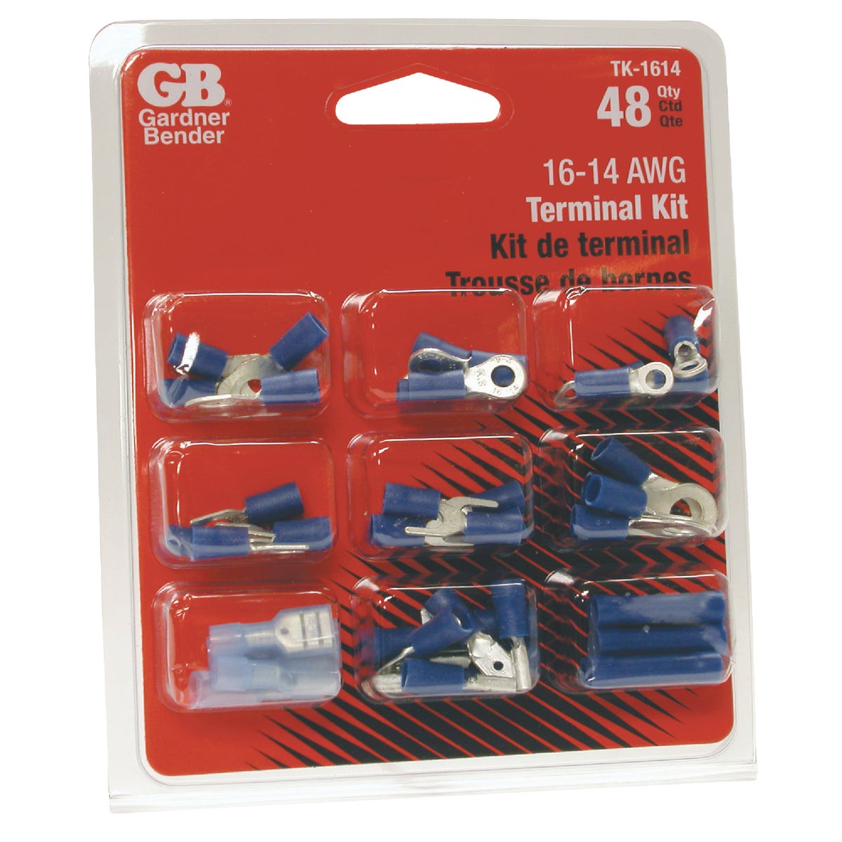 14-16 AWG TERMINAL KIT - TK-1614 by G B Electrical Inc