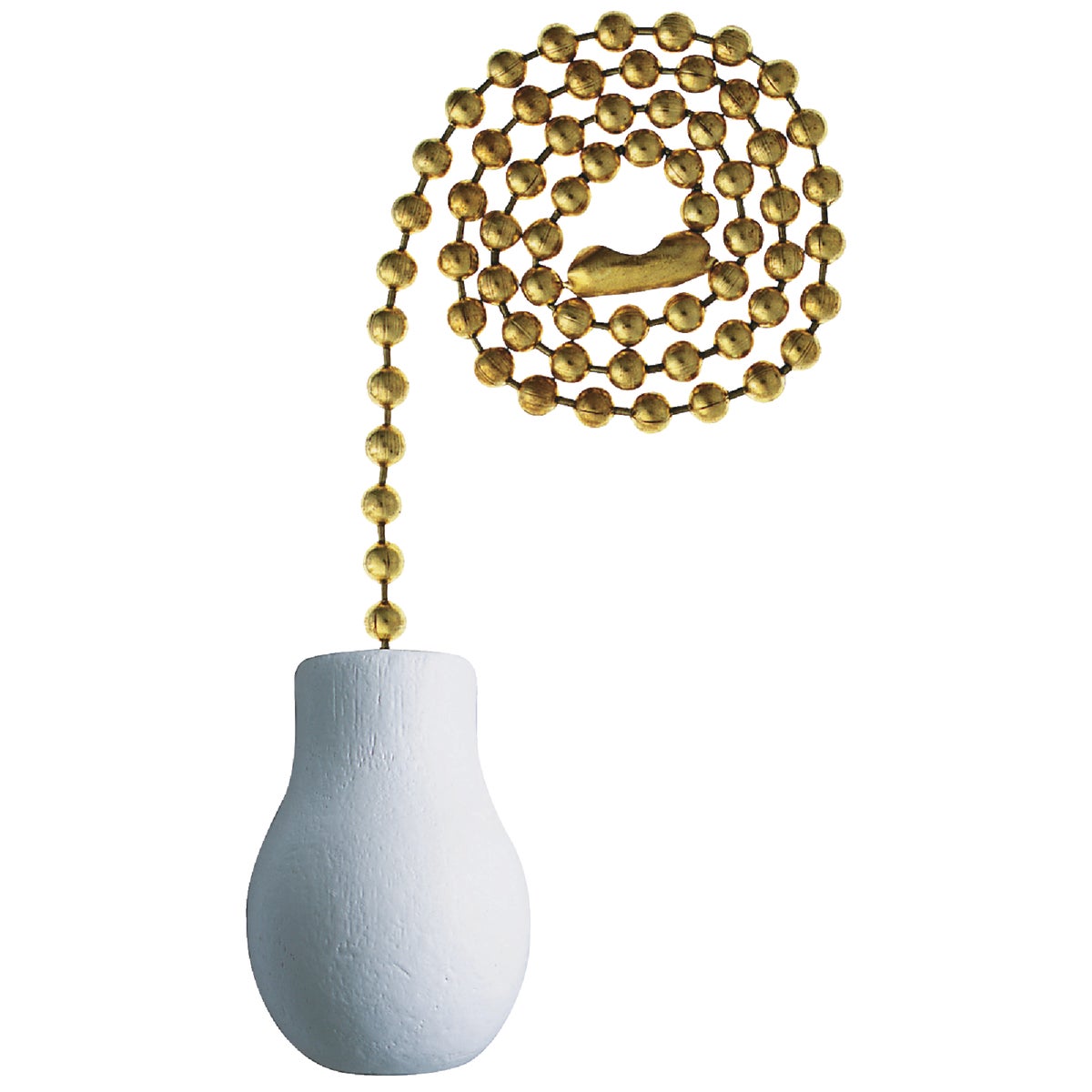 12"BRS BEADED PULL CHAIN - 77014 by Westinghouse Lightng