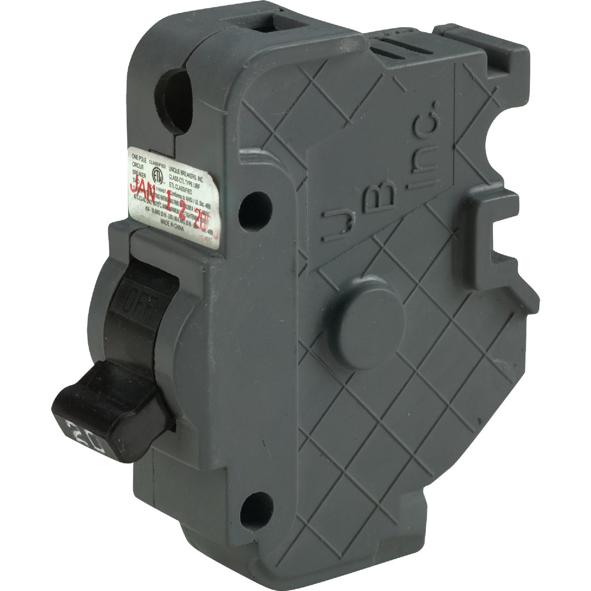 20A SP CIRCUIT BREAKER - UBIF20N by Connecticut Electric