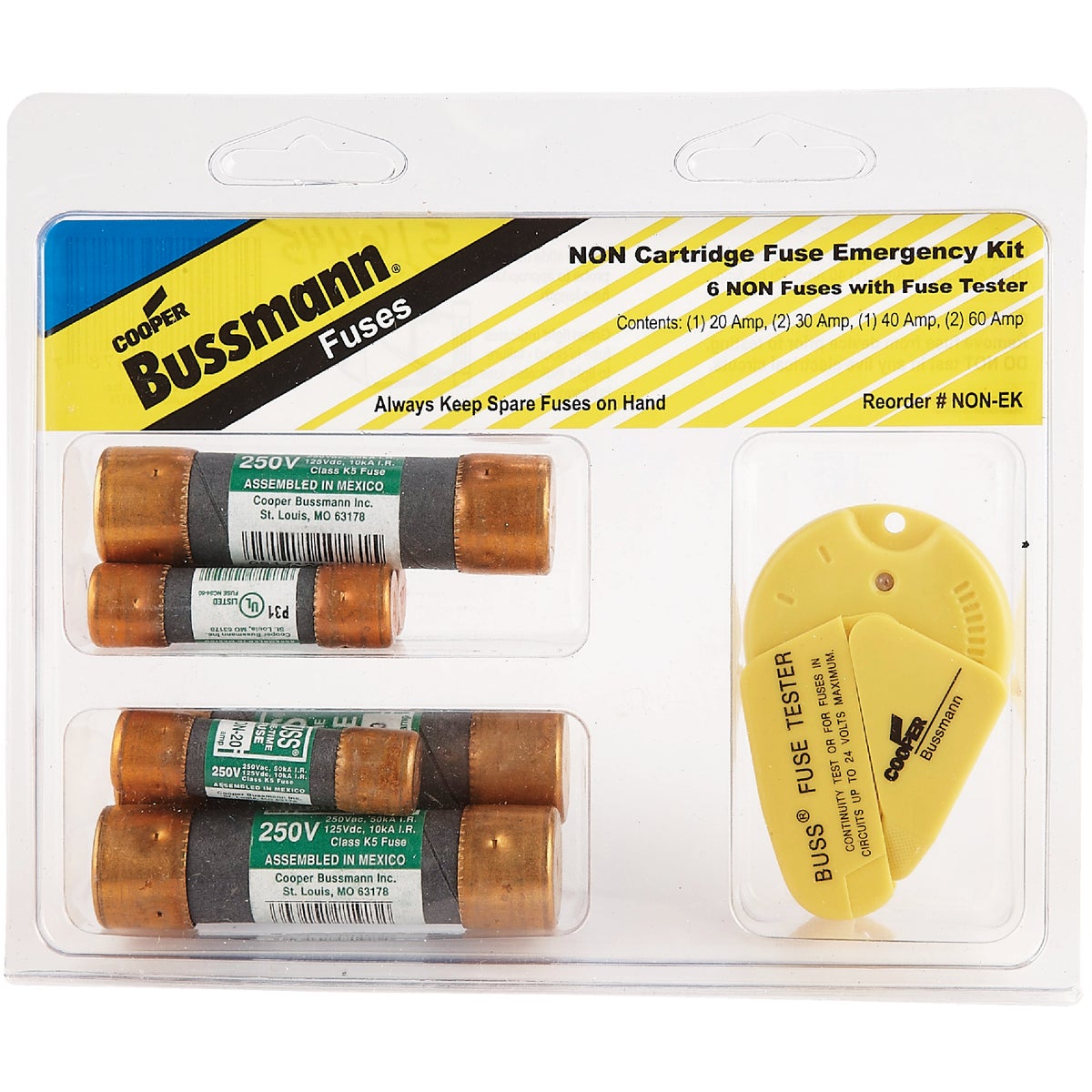 FUSE ASMT KIT - NON-EK KITFUSE ASMT by Bussmann Cooper