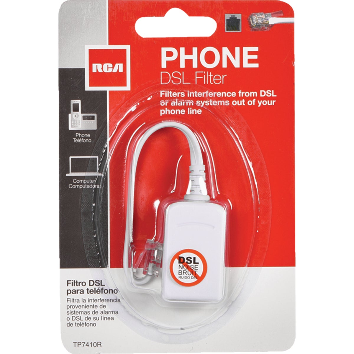 DSL/PHONE LINE FILTER - TP7410RV by Audiovox Accessories