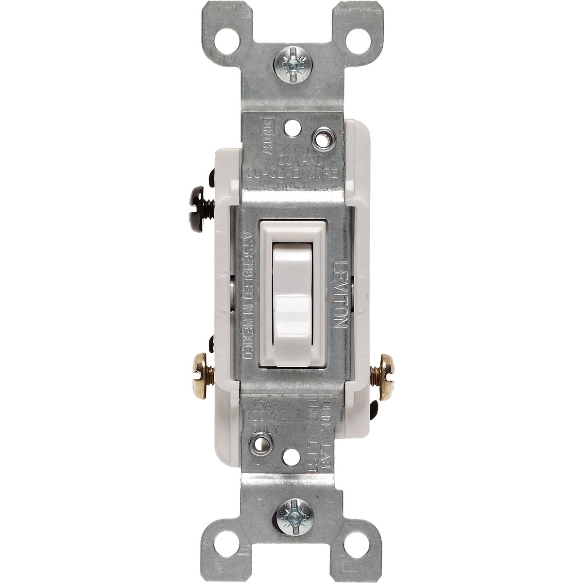 WHT 3-WAY SWITCH - 1453WCP by Leviton Mfg Co
