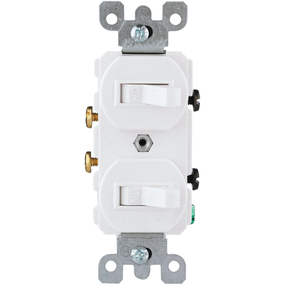 WHT DUPLEX SWITCH - 1095224WSP by Leviton Mfg Co