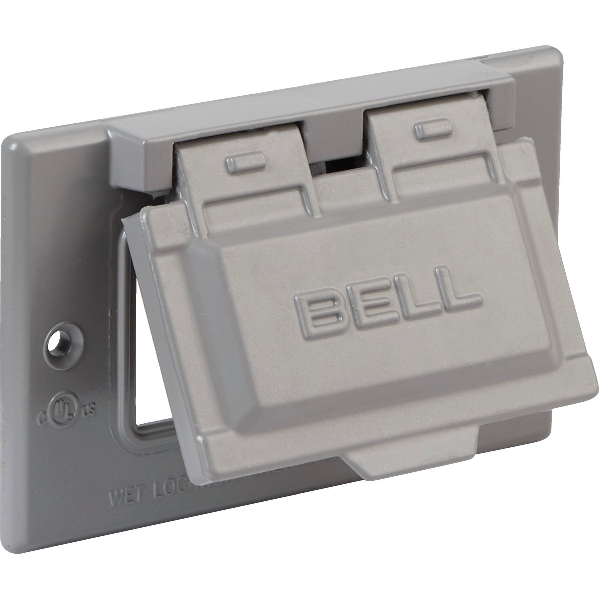 GRAY OUTDOOR GFI COVER - 5971-0 by Hubbell