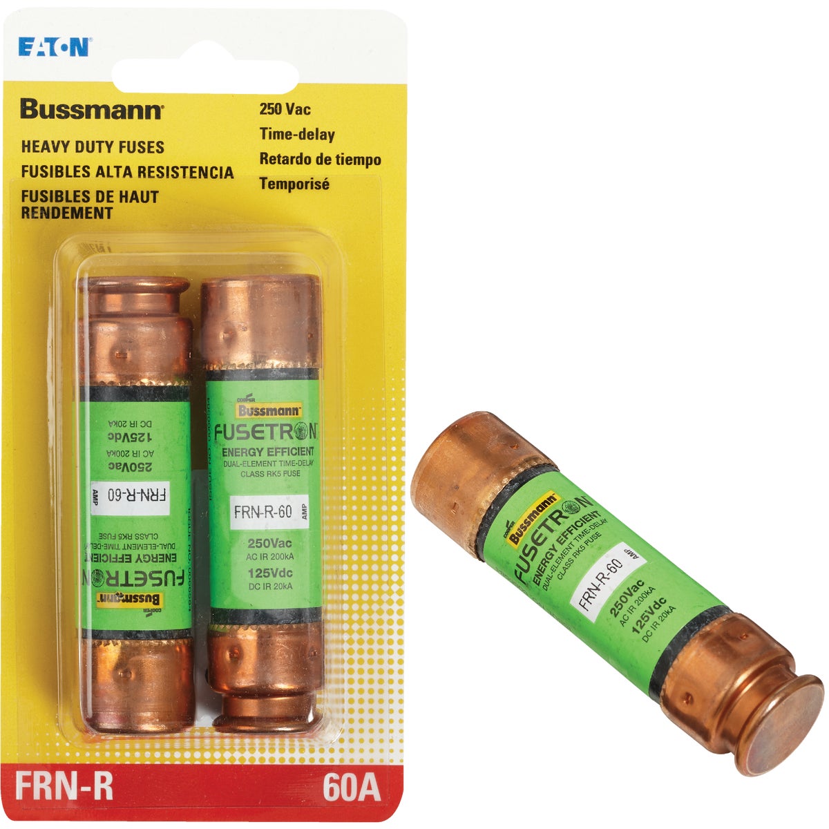 60A CARTRIDGE FUSE - BP/FRN-R-60 by Bussmann Cooper