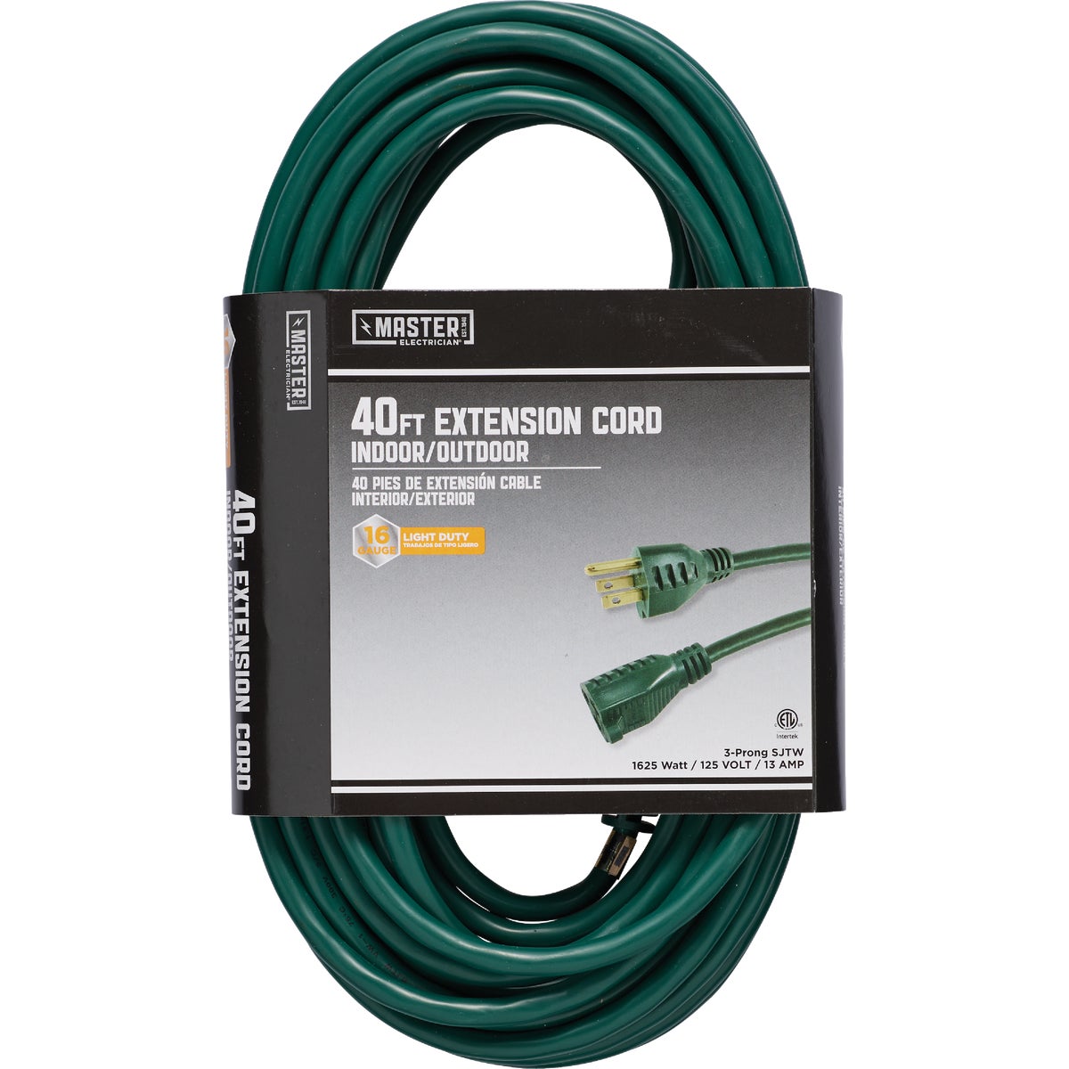 40' 16/3 GREEN EXT CORD - OU-JTW163-40X-GR by Do it Best