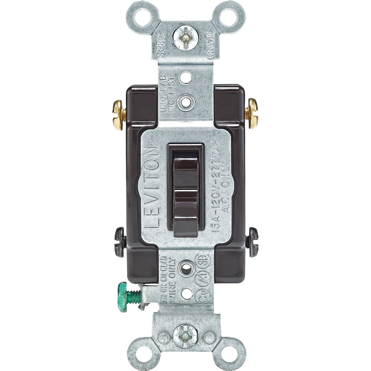 BRN 4-WAY GRND SWITCH - 54504-2 by Leviton Mfg Co