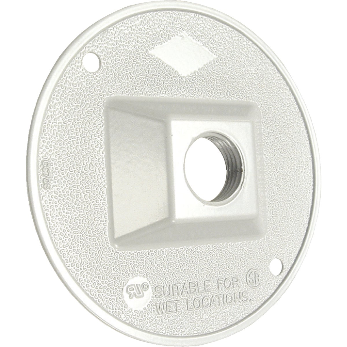 WHT OUTDOOR ROUND COVER - 5193-6 by Hubbell