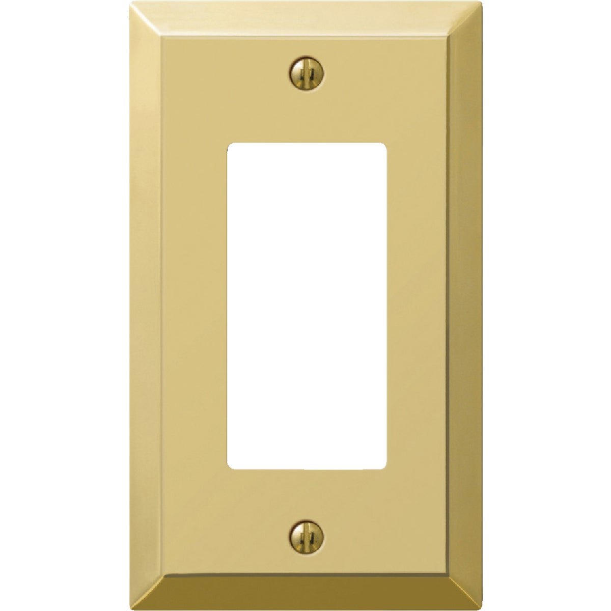 BRASS GFI WALLPLATE - 9BS117 by Jackson Deerfield Mf