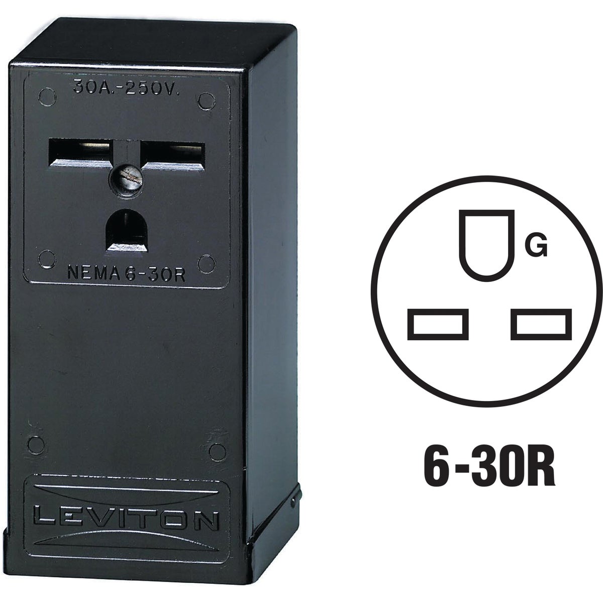 SURFACE OUTLET - 5376 by Leviton Mfg Co