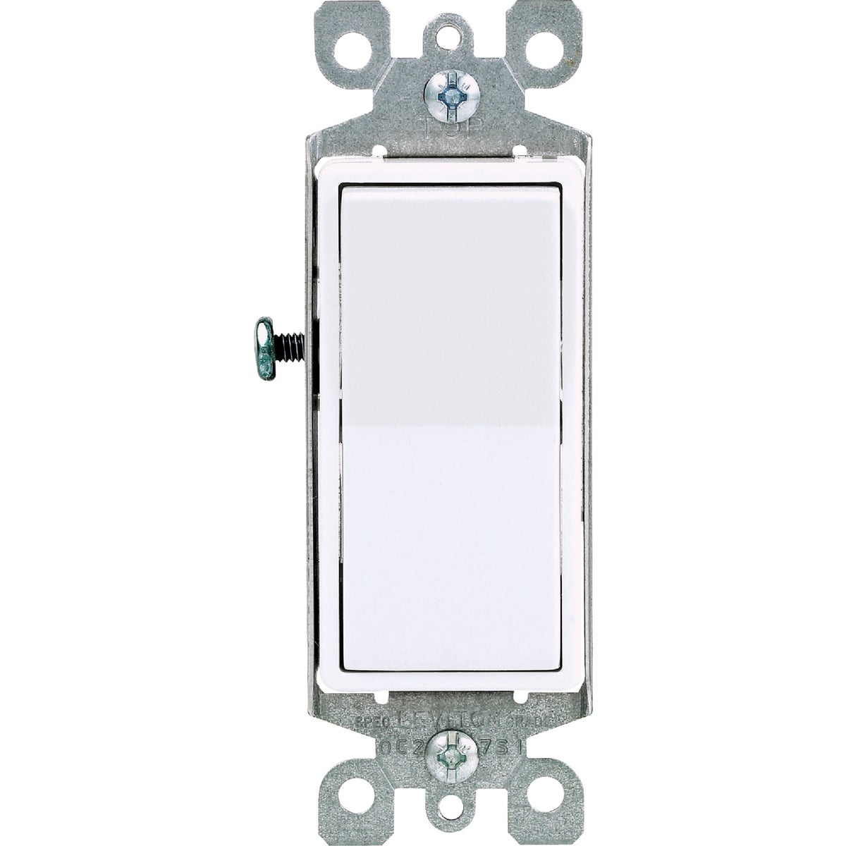 WHT SGL POLE GRND SWITCH - S12-5601-2WS by Leviton Mfg Co