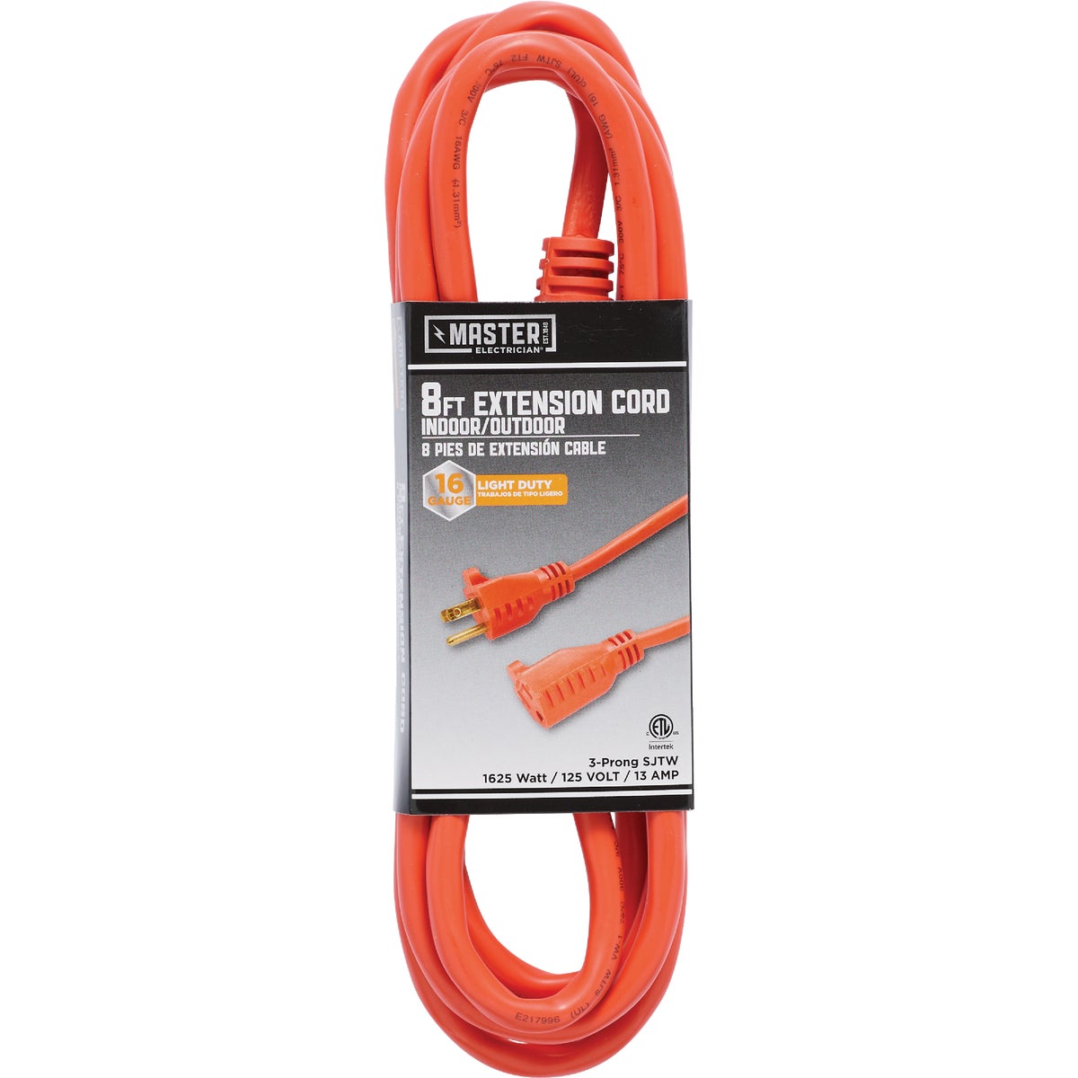 8' 16/3 OUTDOOR CORD - 550265 by Coleman Cable Import